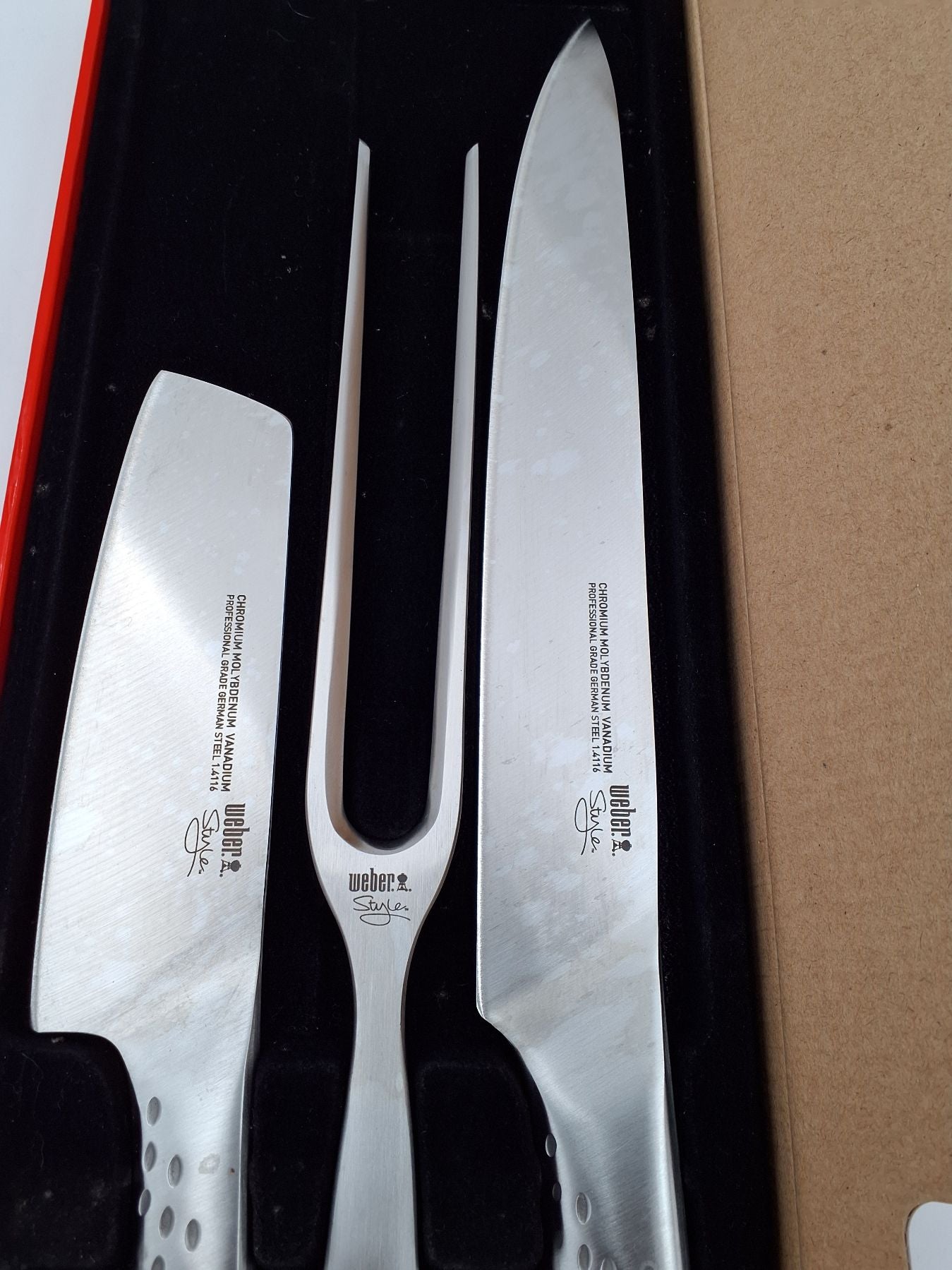 Weber knivsæt